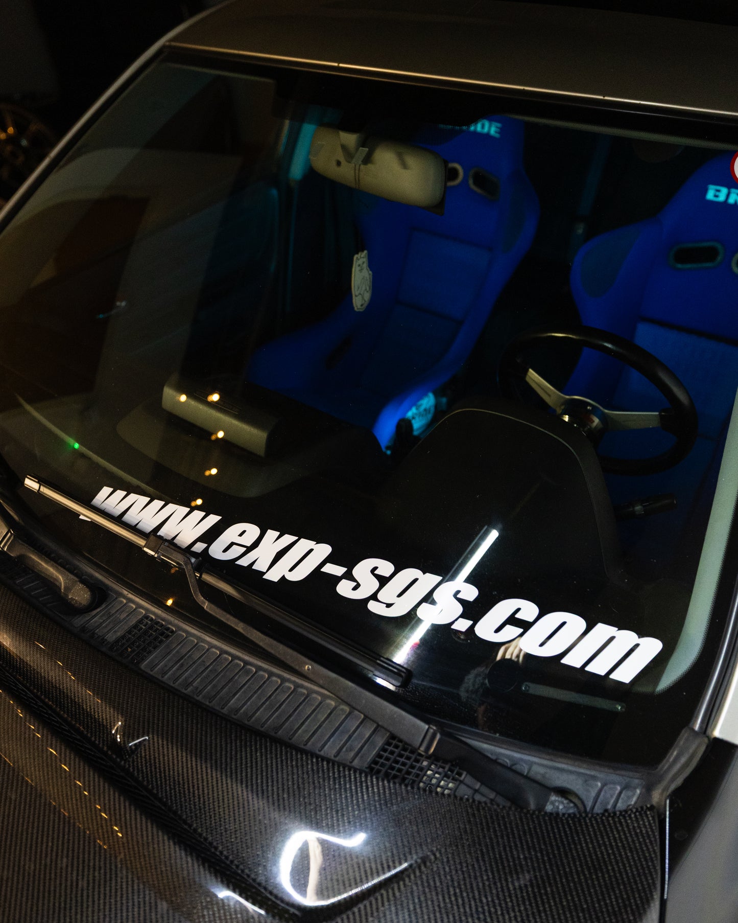 Experience URL 26” Die Cut Sticker