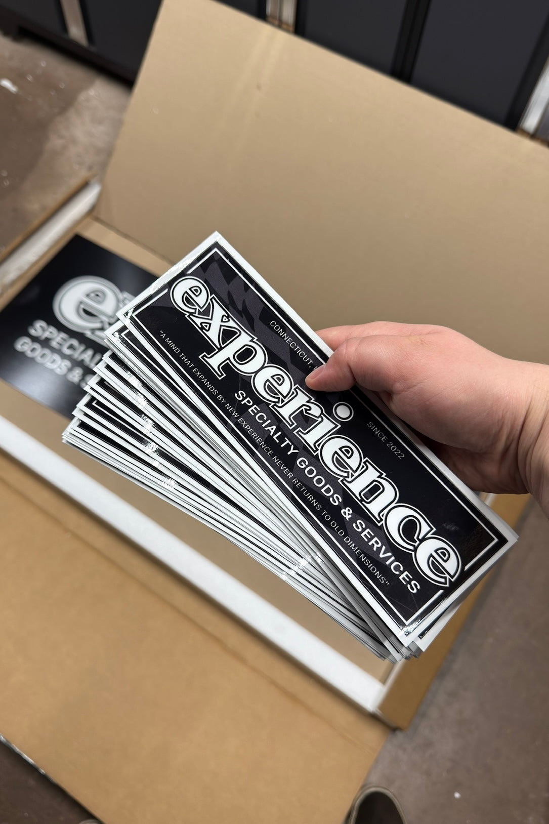House Logo Box Sticker