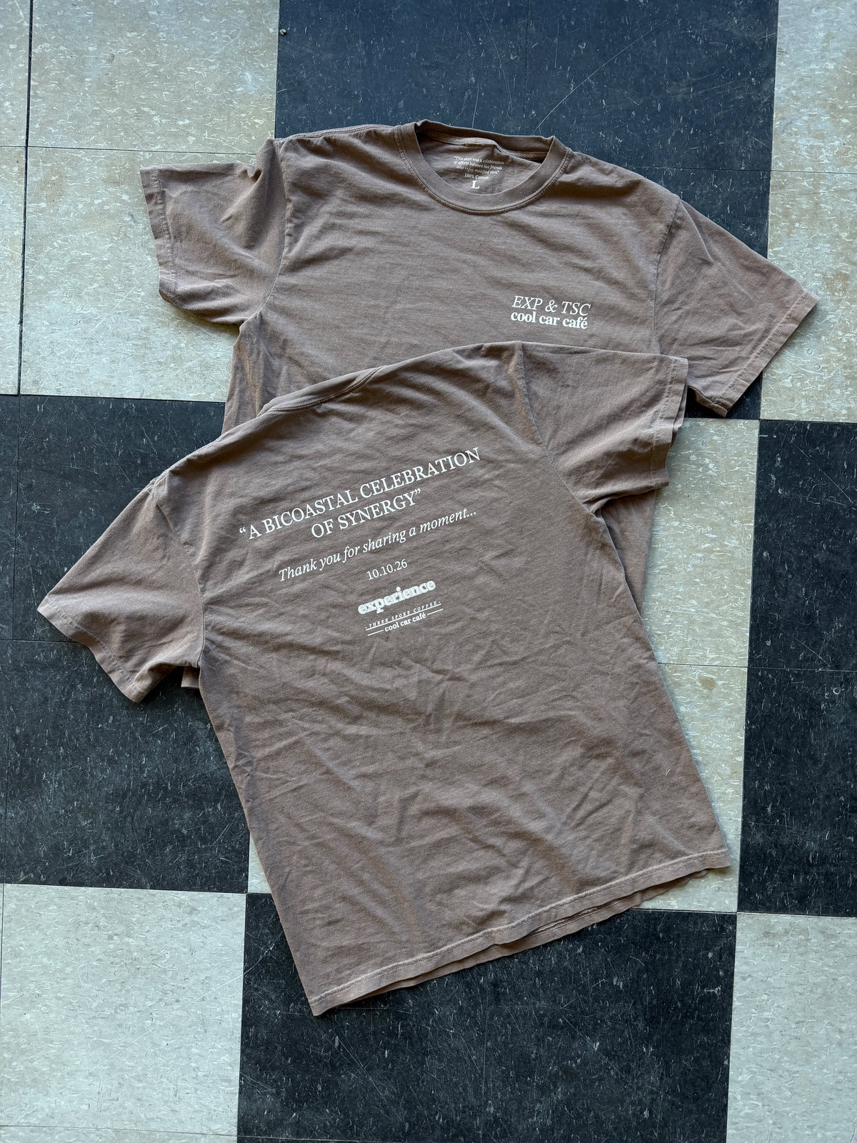 EXP & TSC Sharing a Moment T Shirt