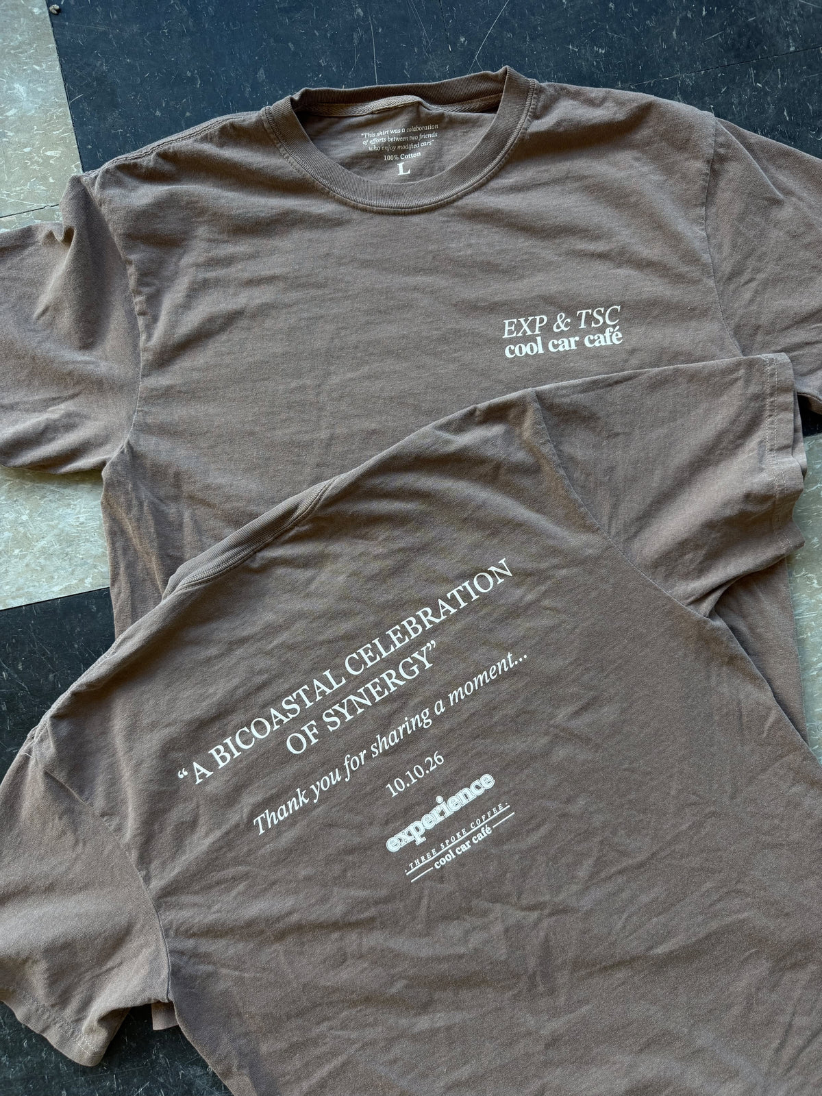 EXP & TSC Sharing a Moment T Shirt