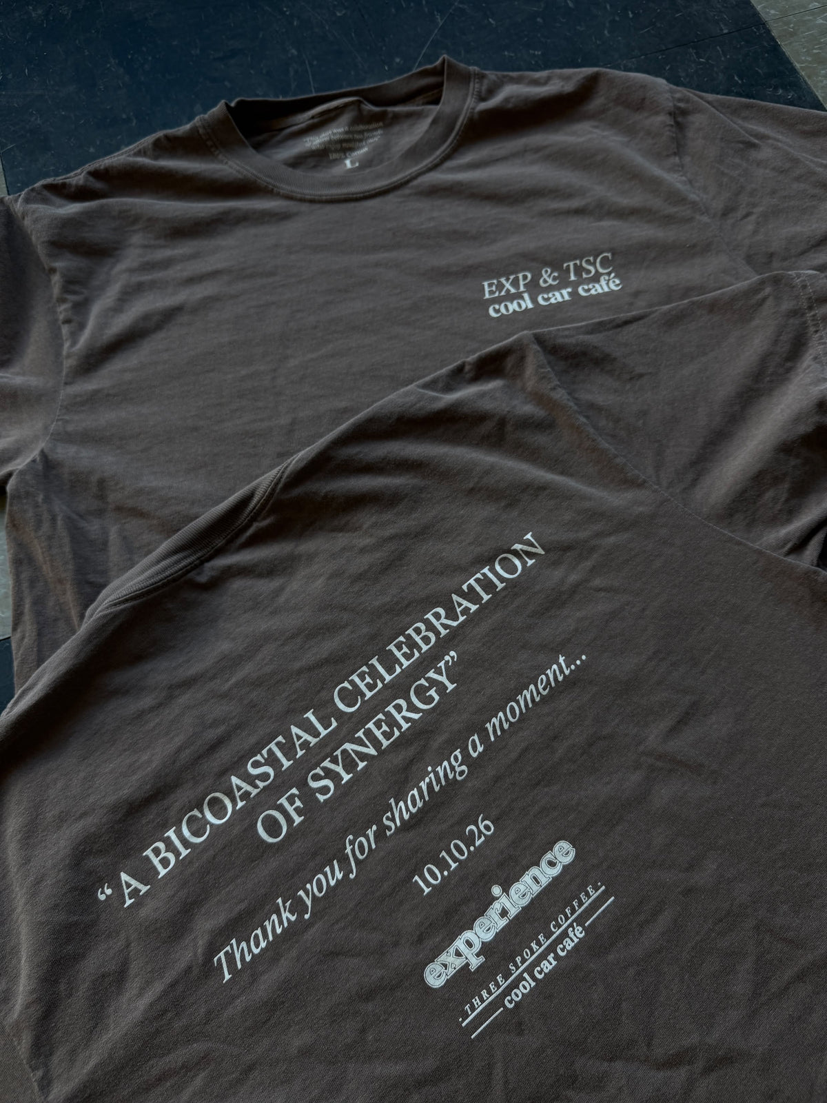 EXP & TSC Sharing a Moment T Shirt